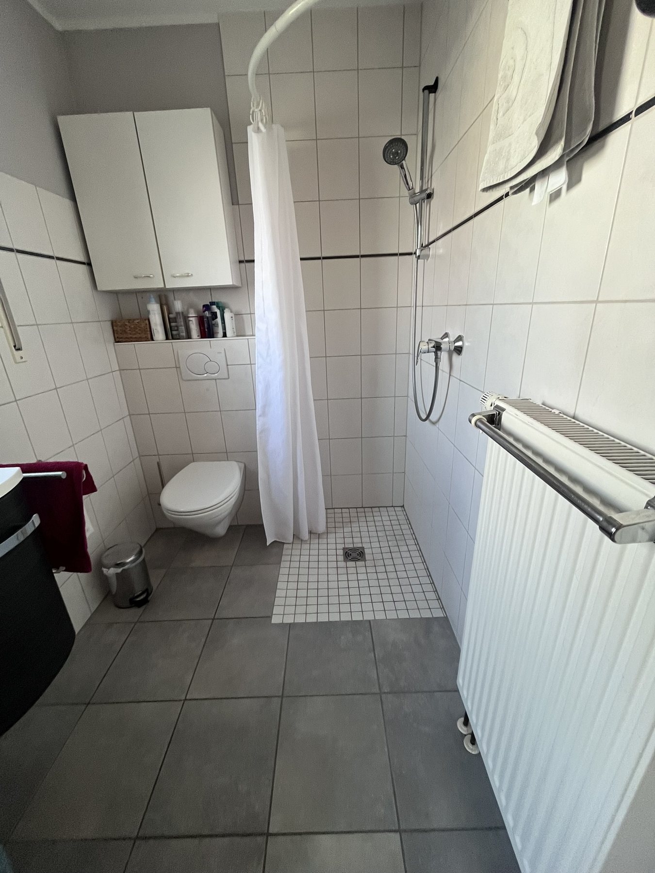 Gäste-WC mit Dusche